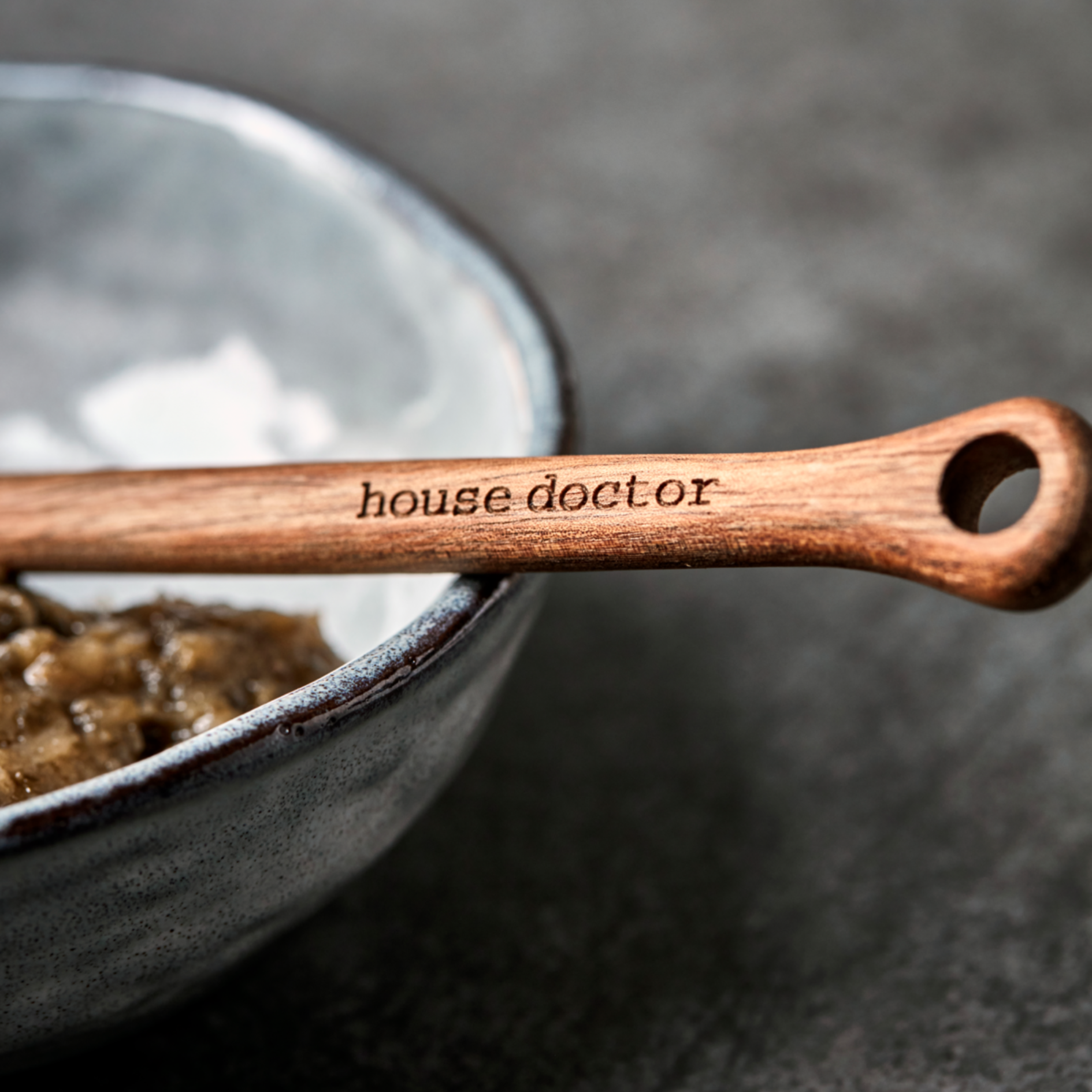 Serving Spoons Acacia Wood Set of 4